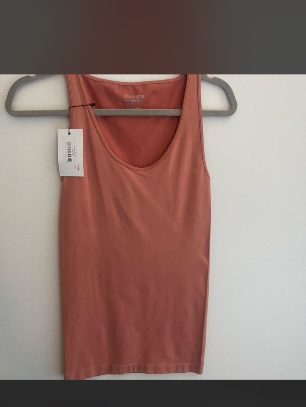 Zenana Outfitters Scoop Neck Tank - Coral Rose